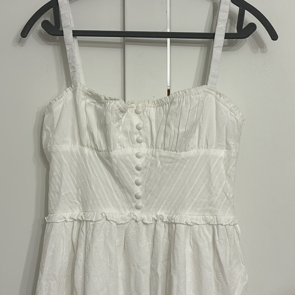 NWT Commense White Midi Dress - Picture 7 of 11